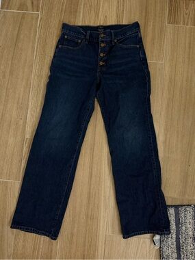 J Crew Full Length Wide Leg Jeans